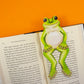 Frog Die-Cut Bookmark