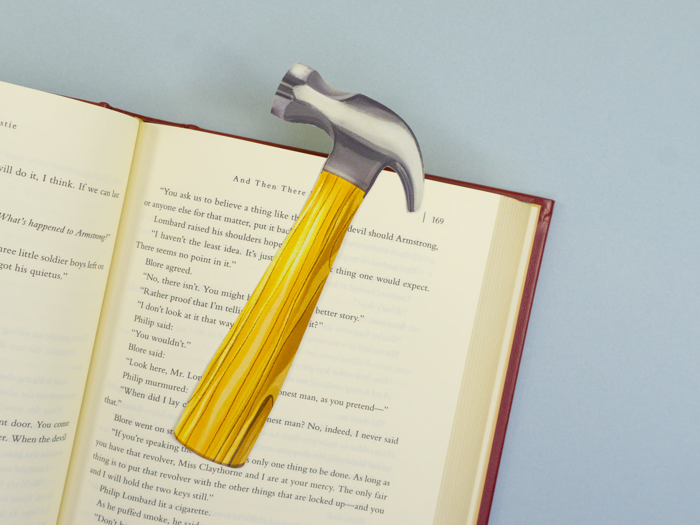 Hammer Die-Cut Bookmark