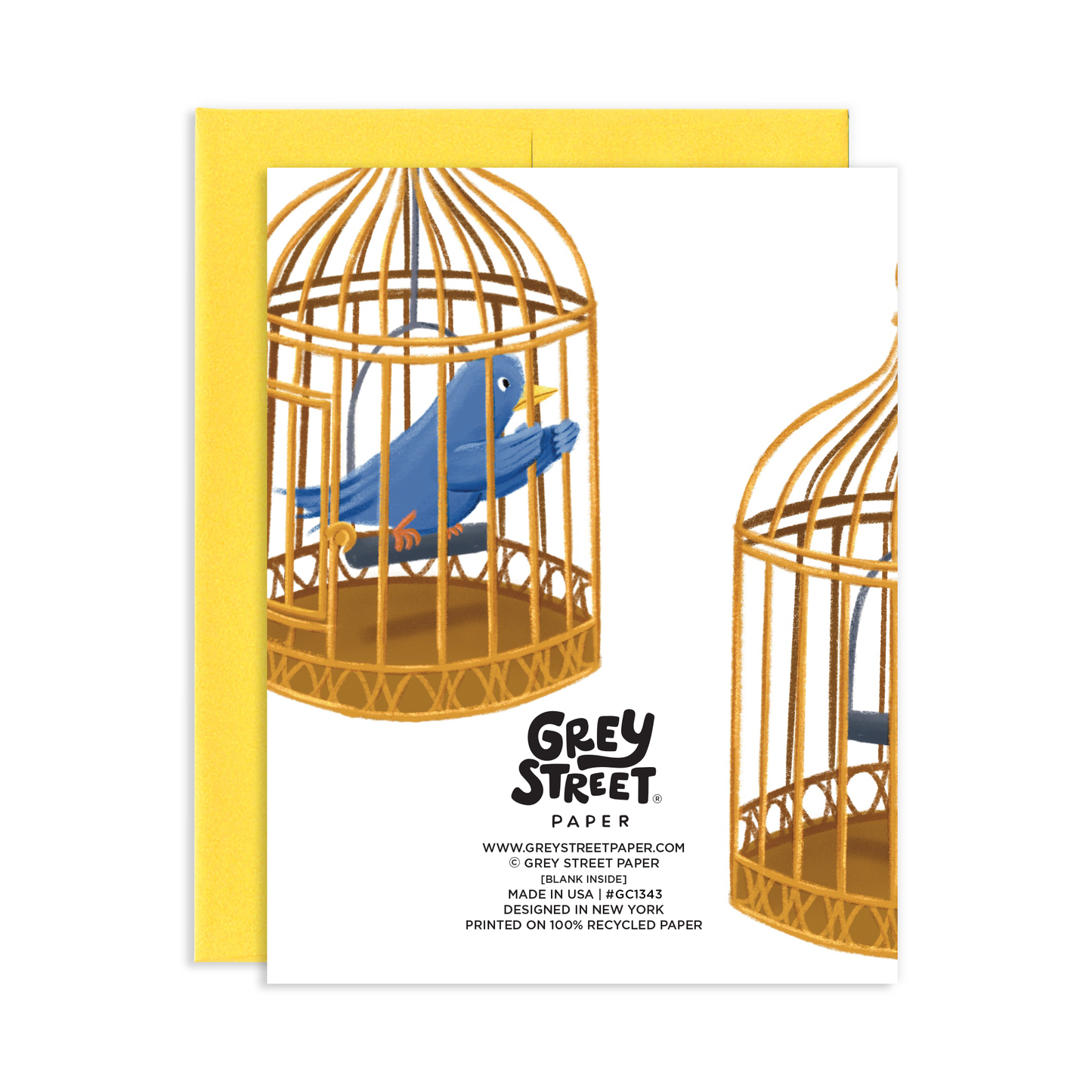 Bird Retirement Greeting Card