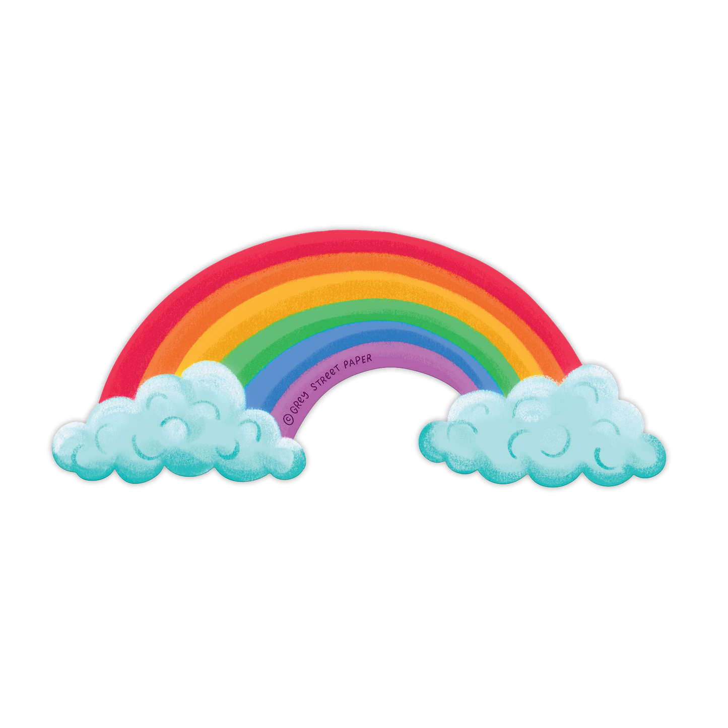 Rainbow Die-Cut Bookmark