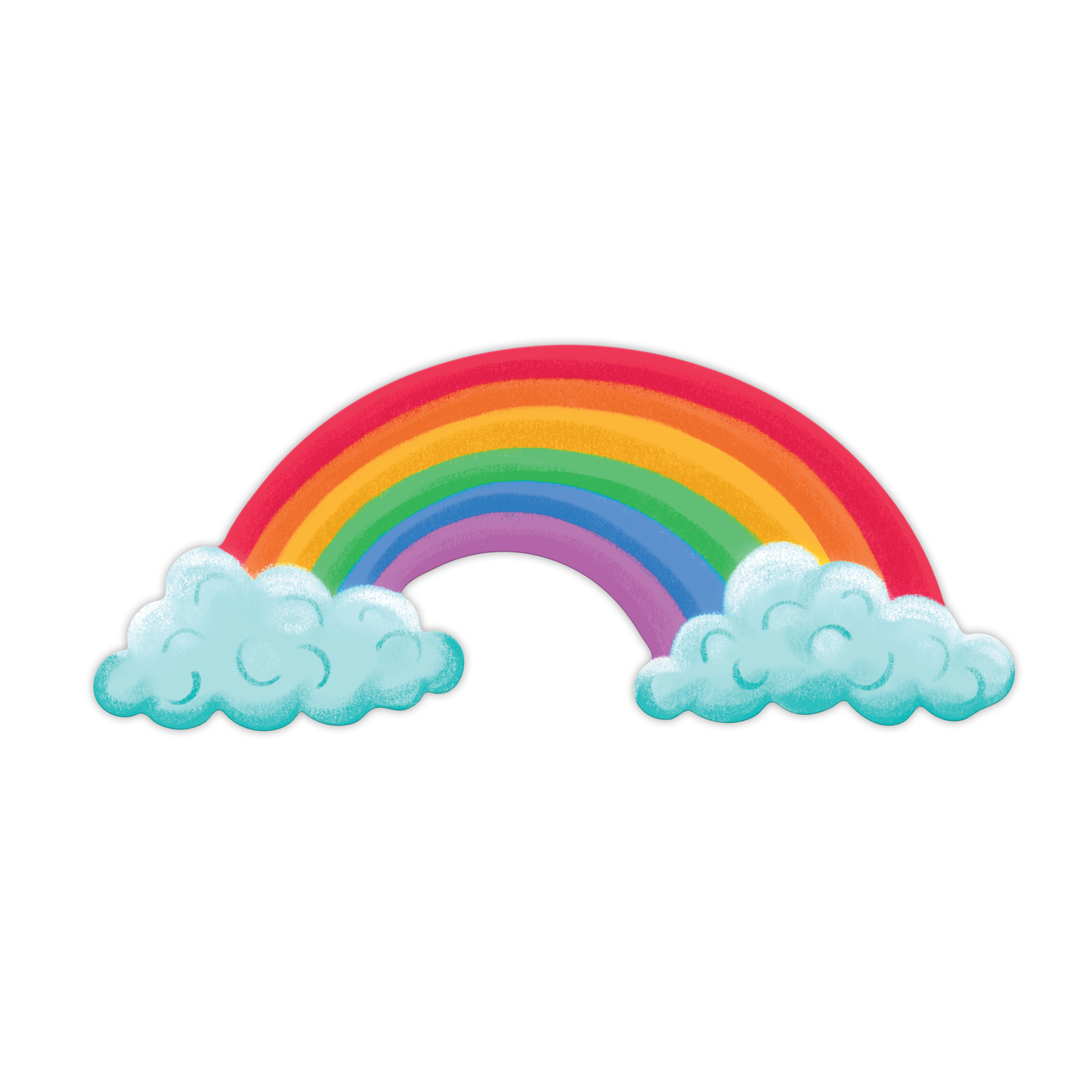 Rainbow Die-Cut Bookmark