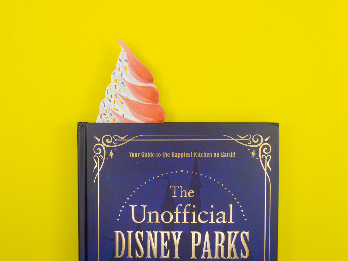 Ice Cream Cone Die-Cut Bookmark
