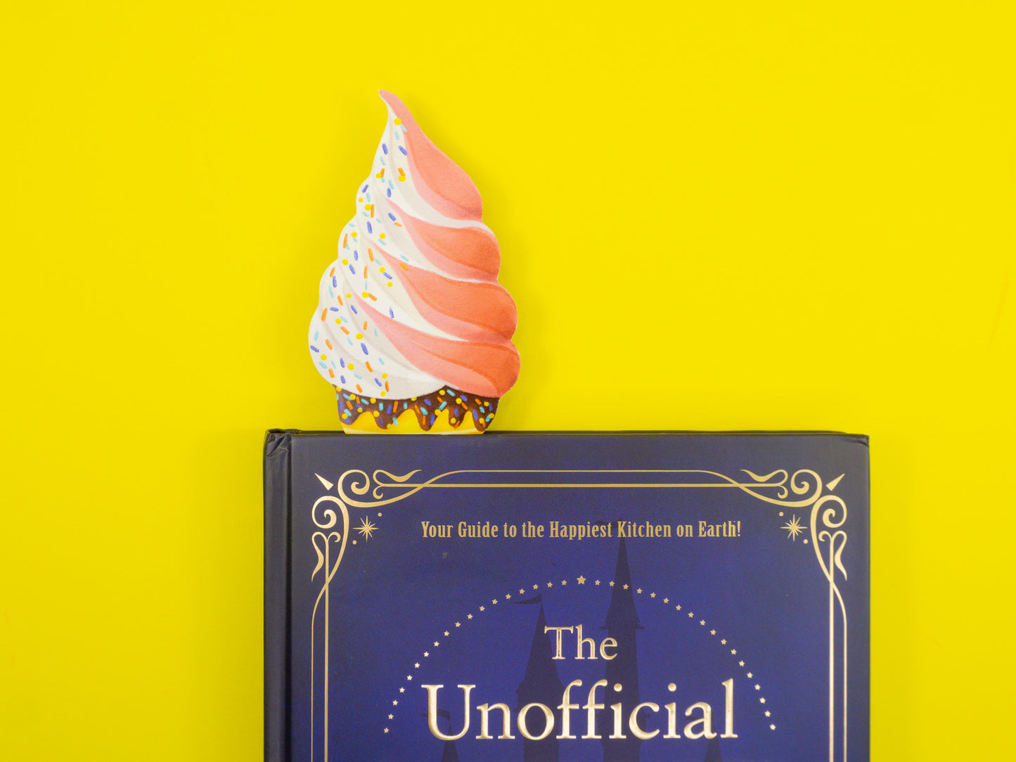Ice Cream Cone Die-Cut Bookmark