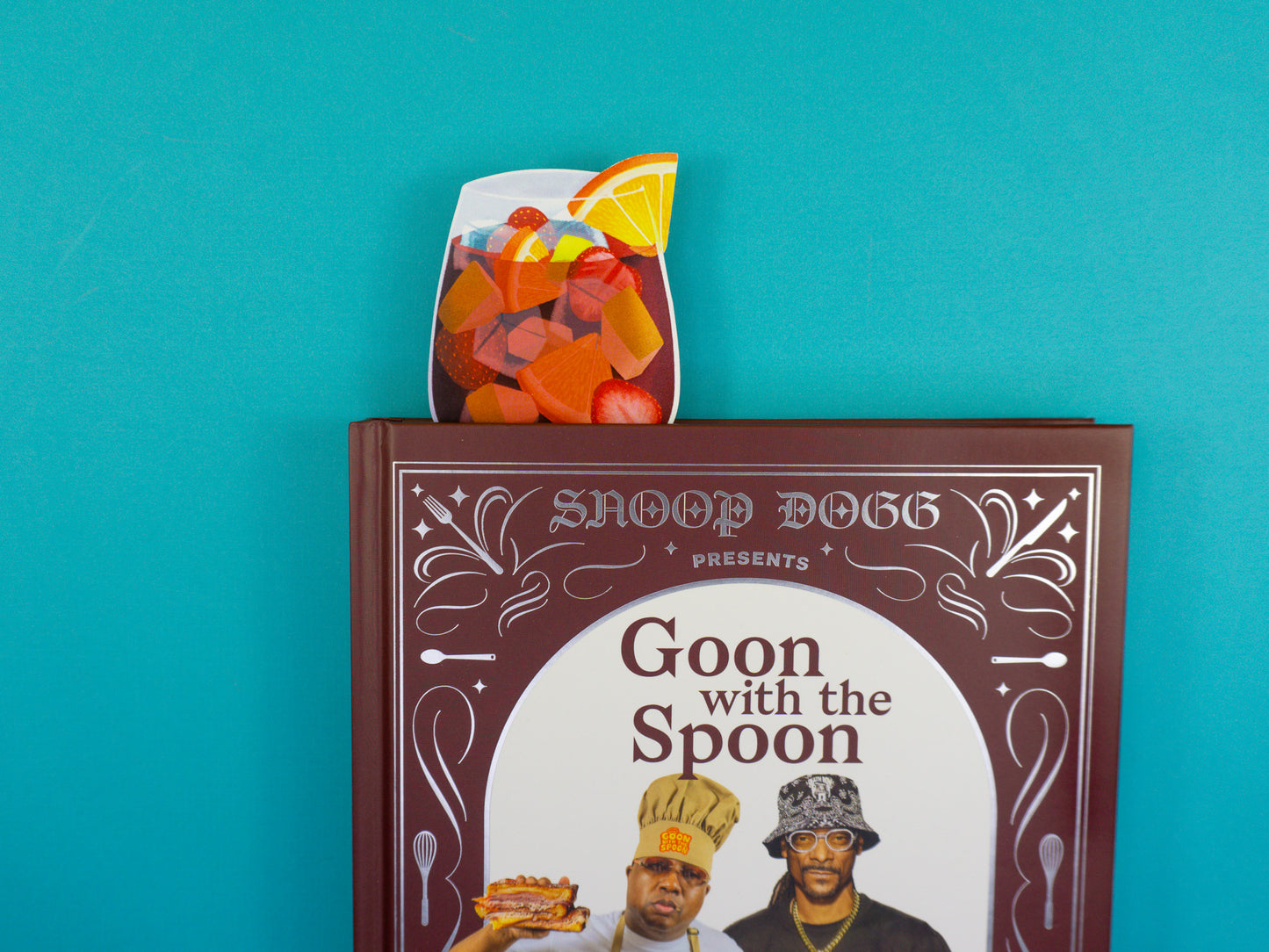 Sangria Die-Cut Bookmark