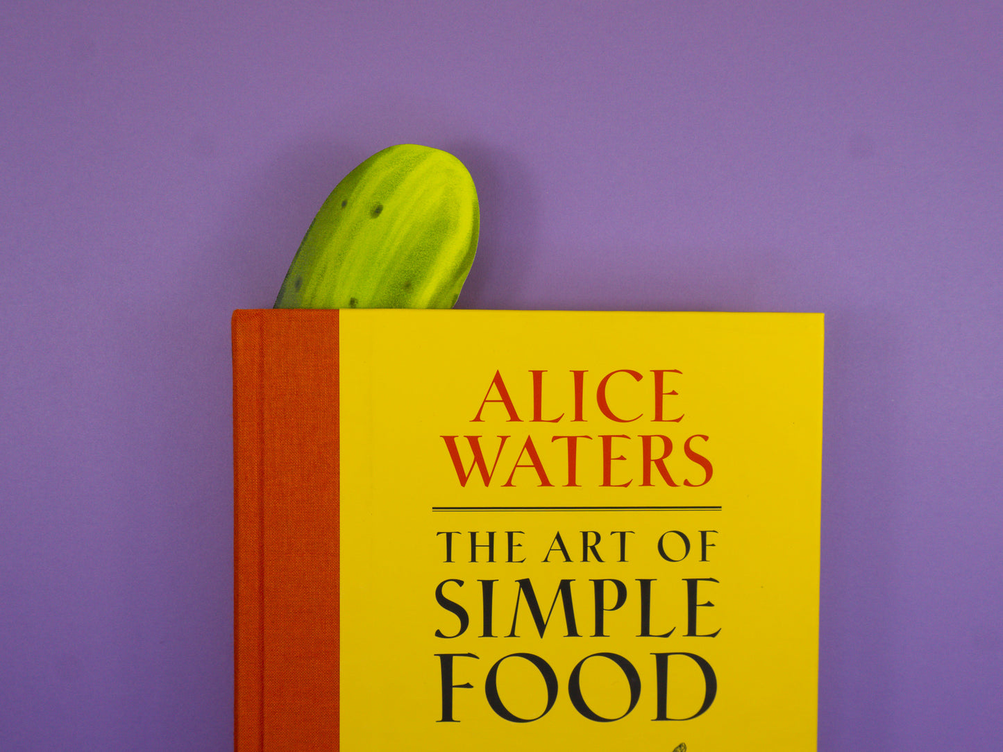 Pickle Die-Cut Bookmark