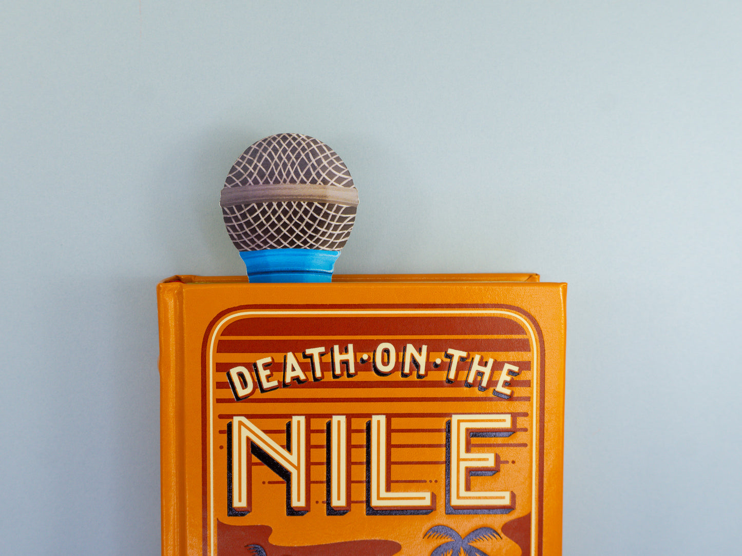 Microphone Die-Cut Bookmark