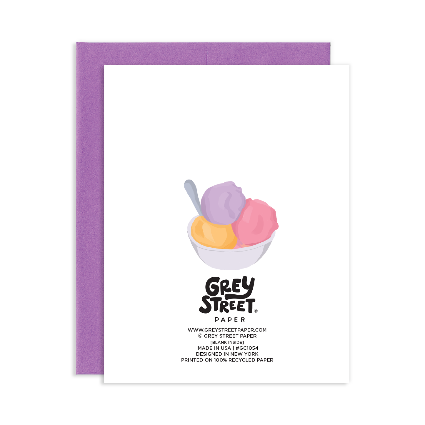 Sherbert Day Birthday Greeting Card
