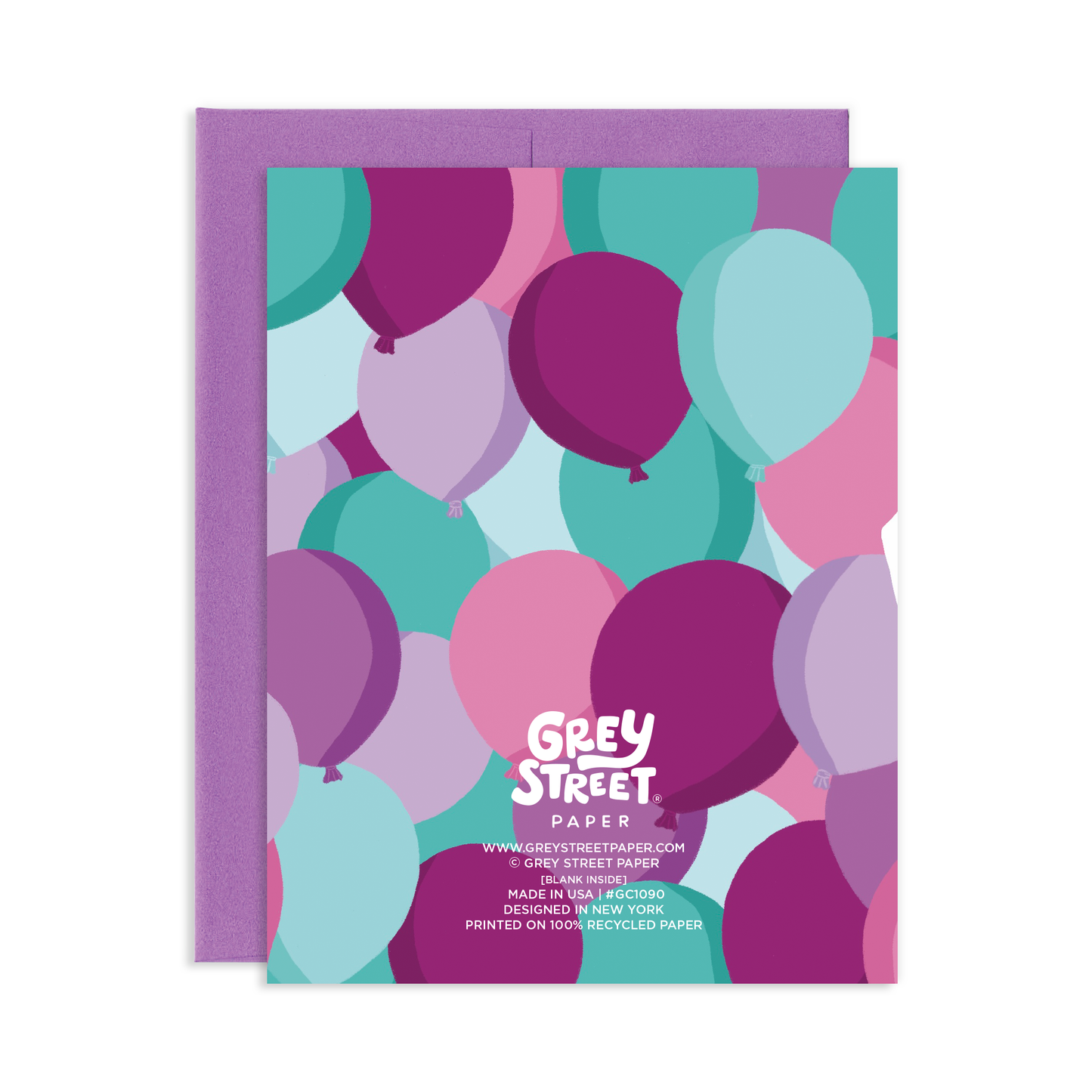 Happy Birthday Balloons Birthday Greeting Card
