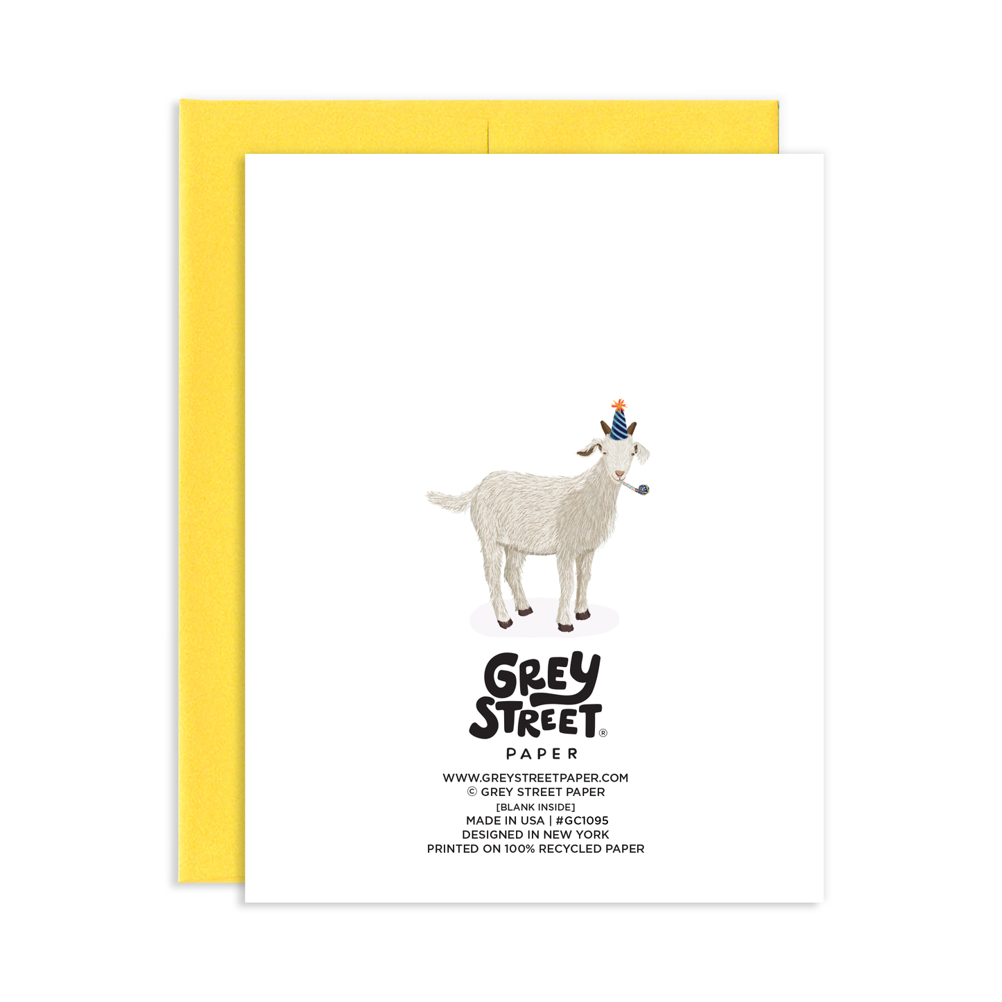 GOAT Birthday Greeting Card