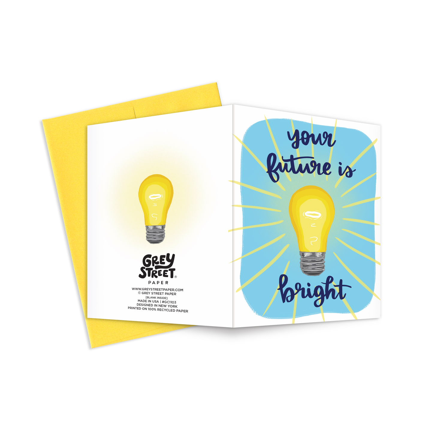 Bright Future Greeting Card
