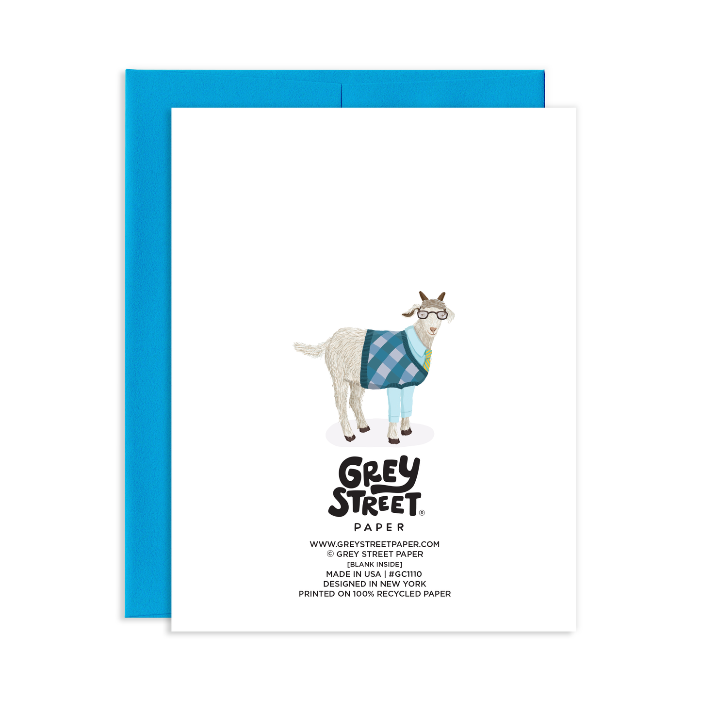 GOAT Dad Greeting Card