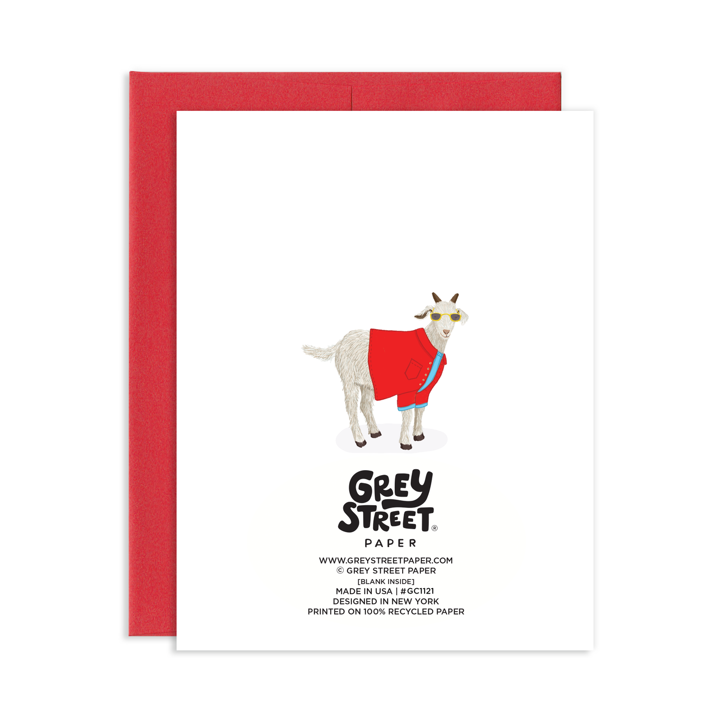 The GOAT Greeting Card