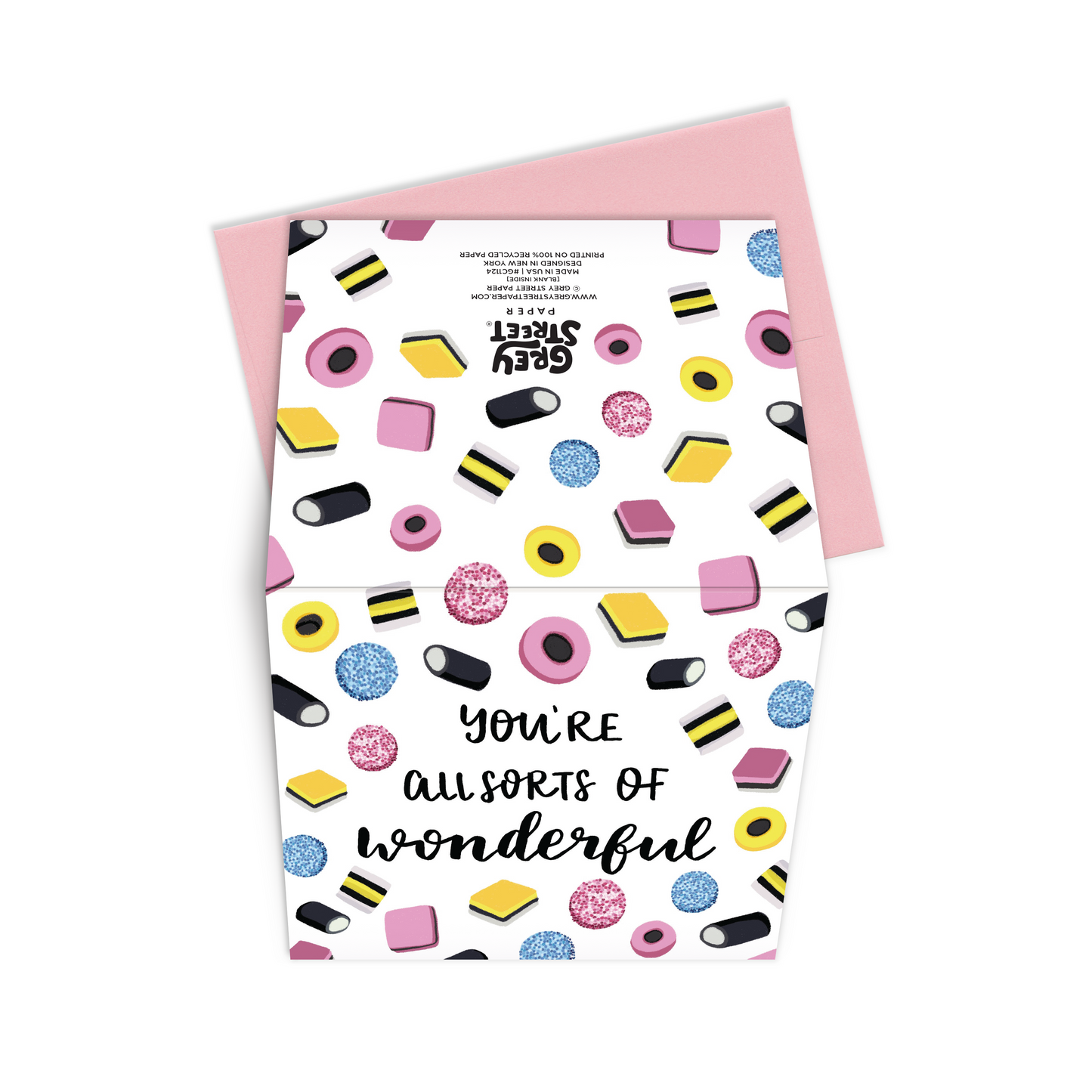 Allsorts Of Wonderful Greeting Card