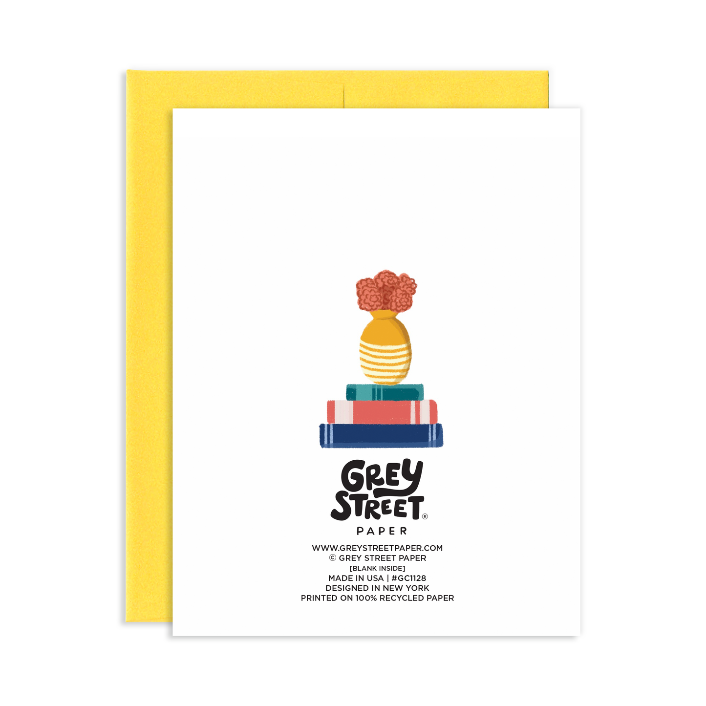 Thank You Books Greeting Card