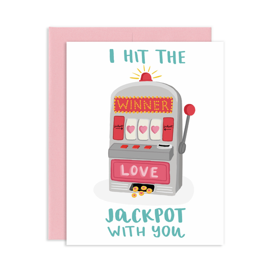 Jackpot Love Greeting Card