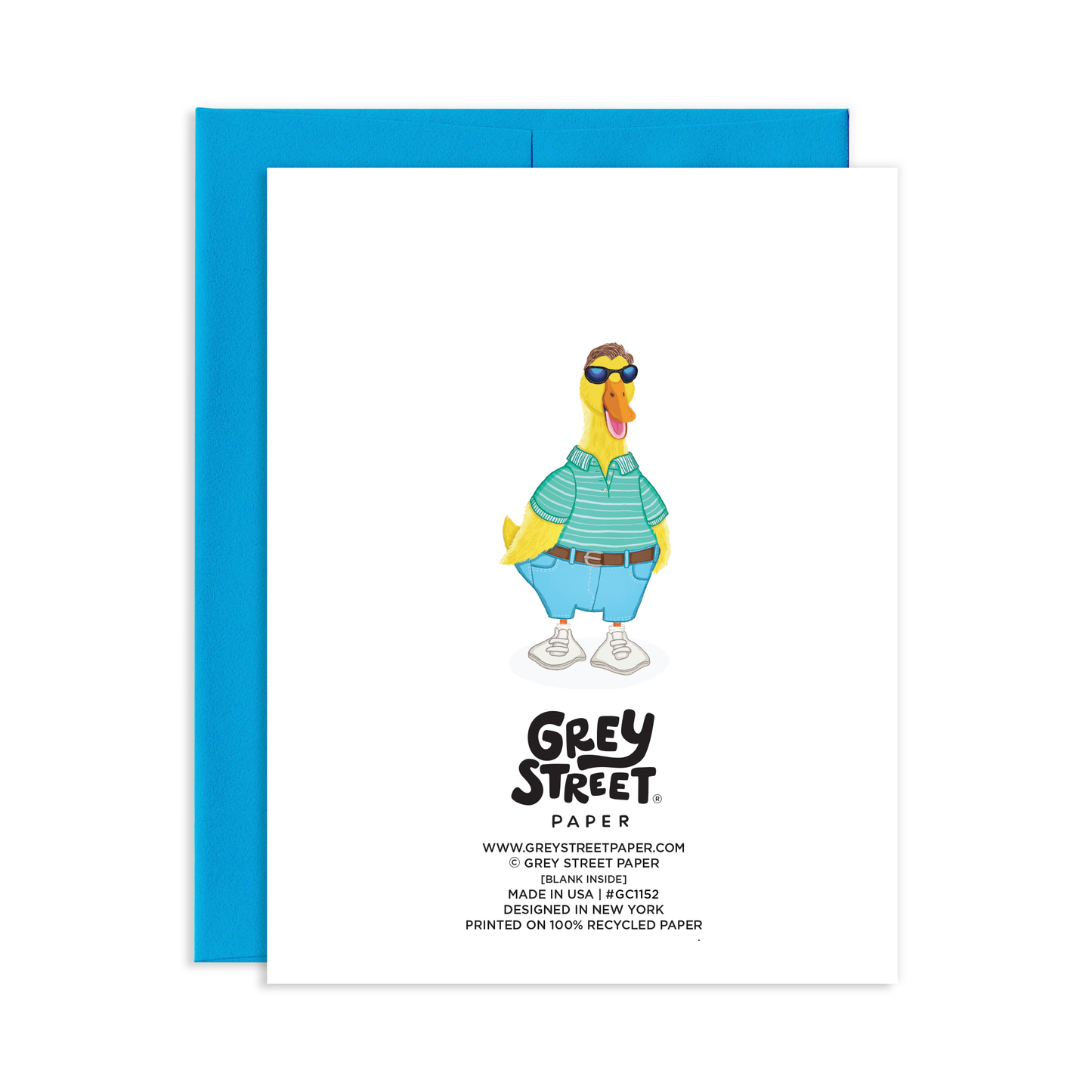 Ducking Cool Dad Greeting Card