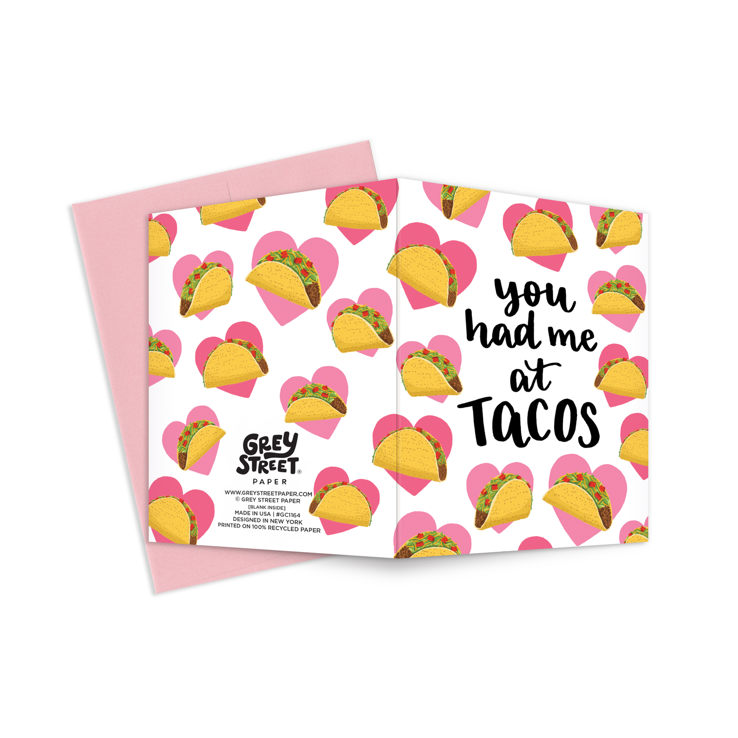 Taco Love Greeting Card
