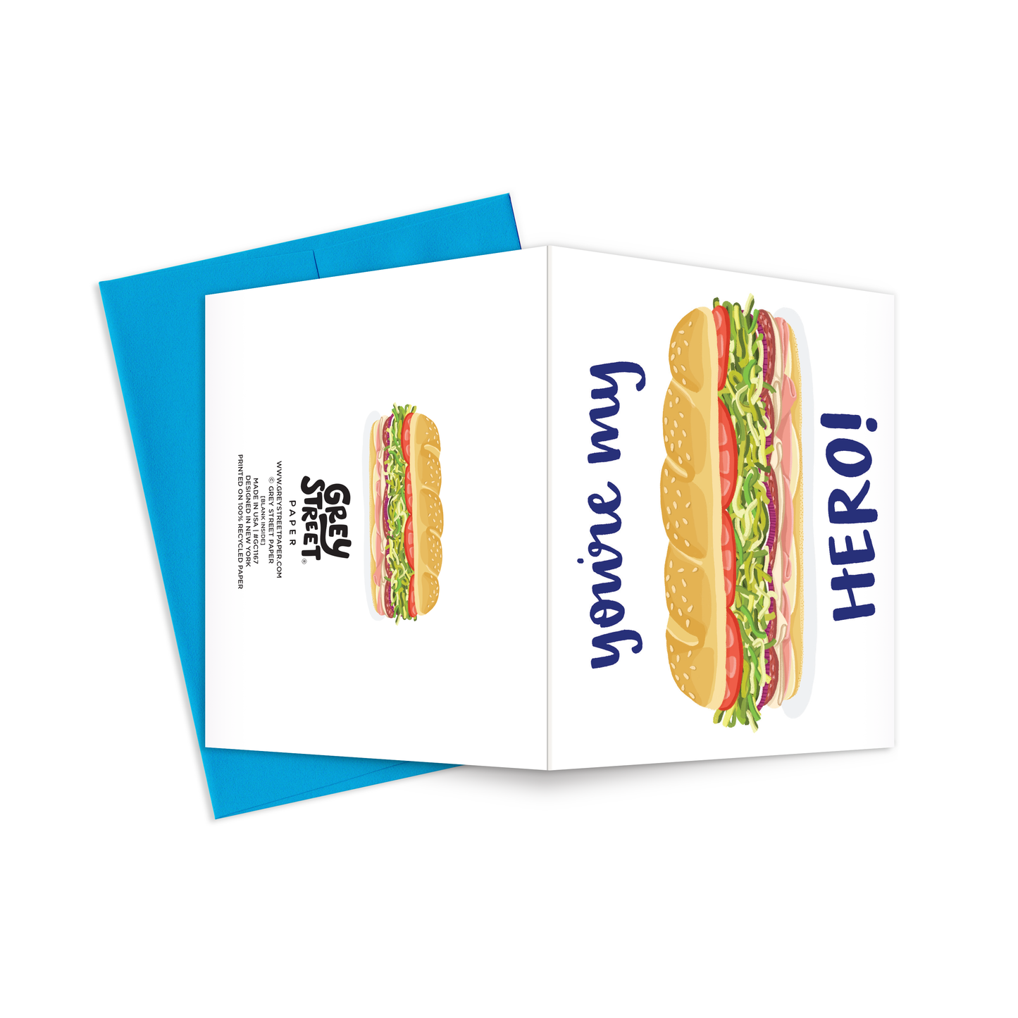 Hero Sandwich Dad Greeting Card