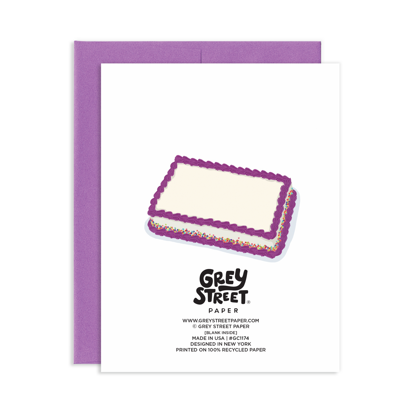 Big Cake Becky Greeting Card