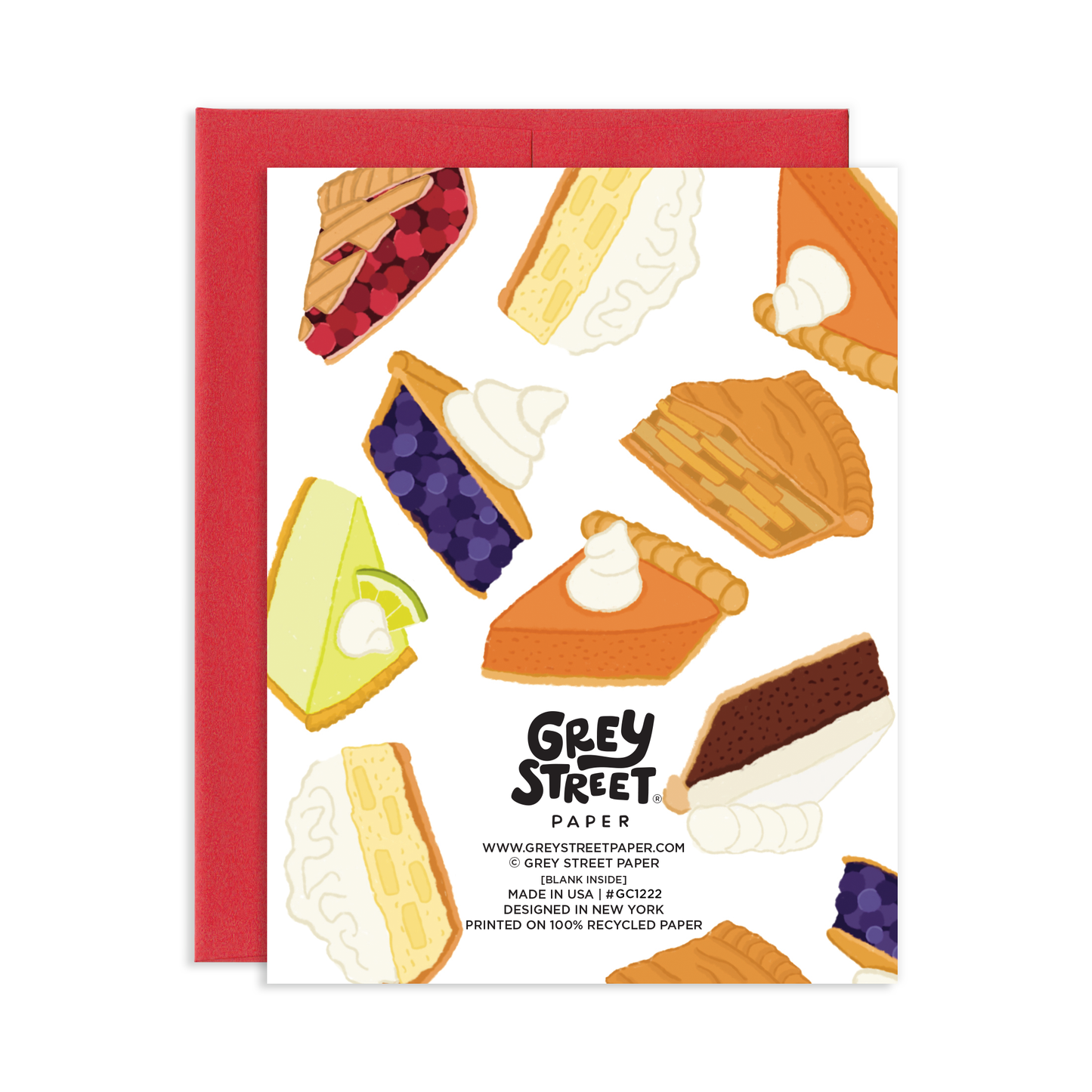 Pies For You Greeting Card