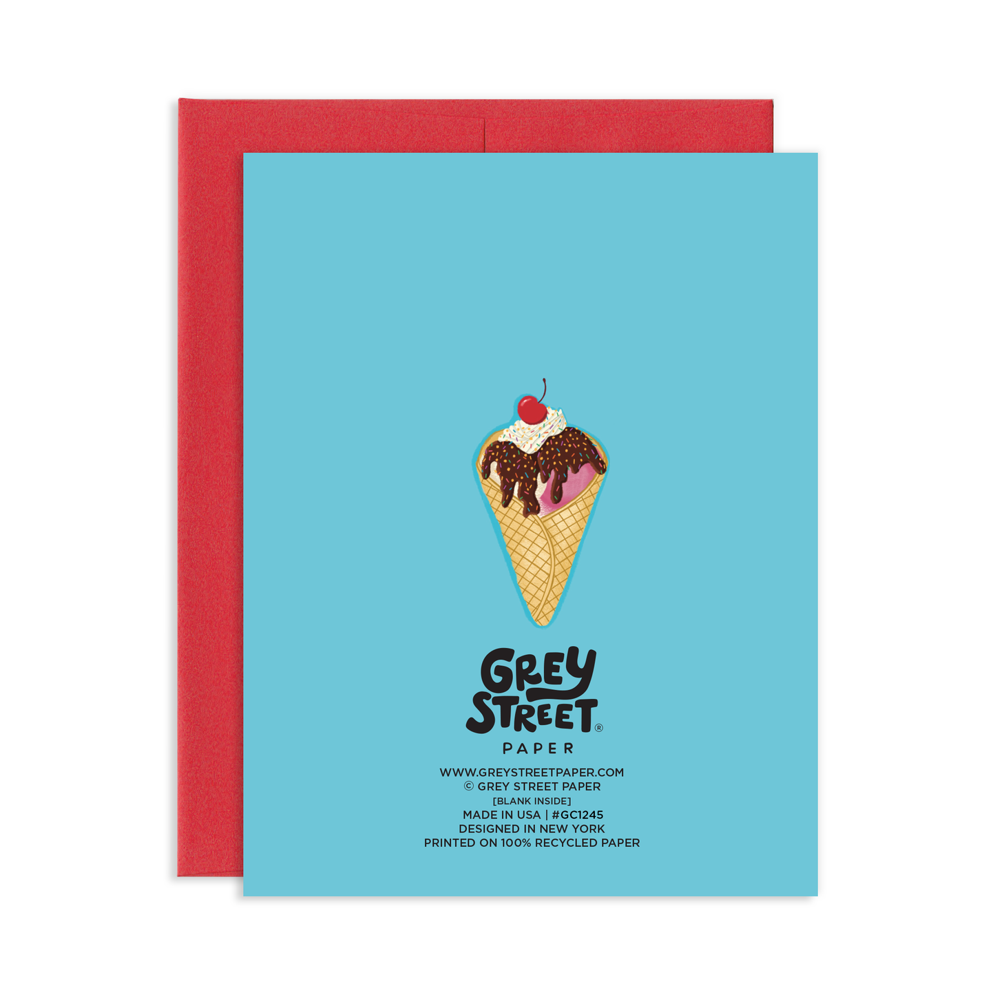 Thank You Sundae Greeting Card