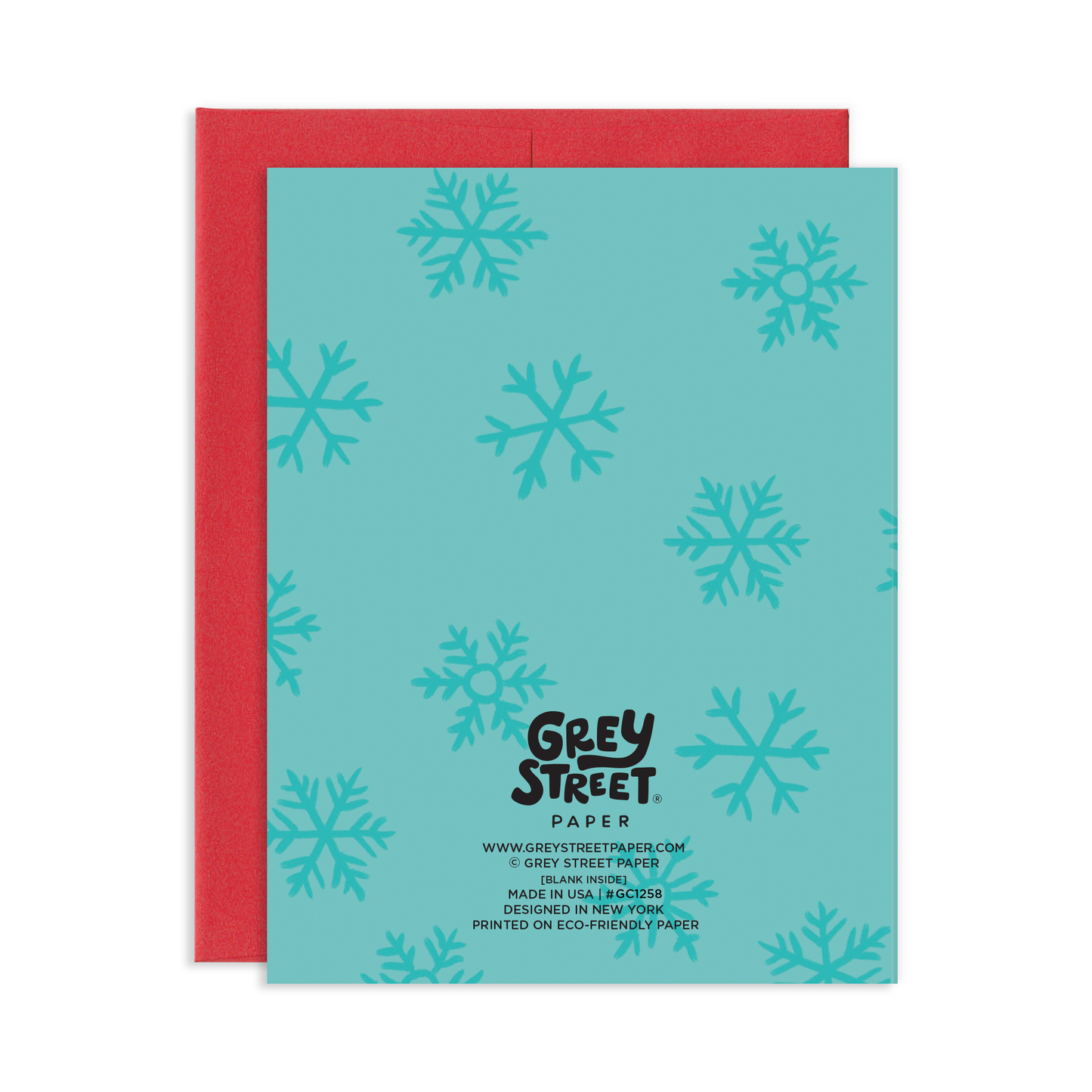 Santa Paws Dog Christmas Greeting Card