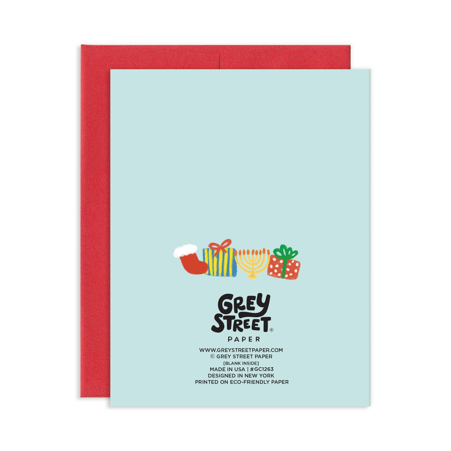 Christmukkah Greeting Card *
