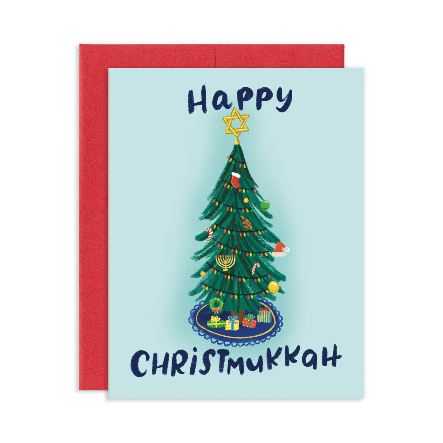 Christmukkah Greeting Card *