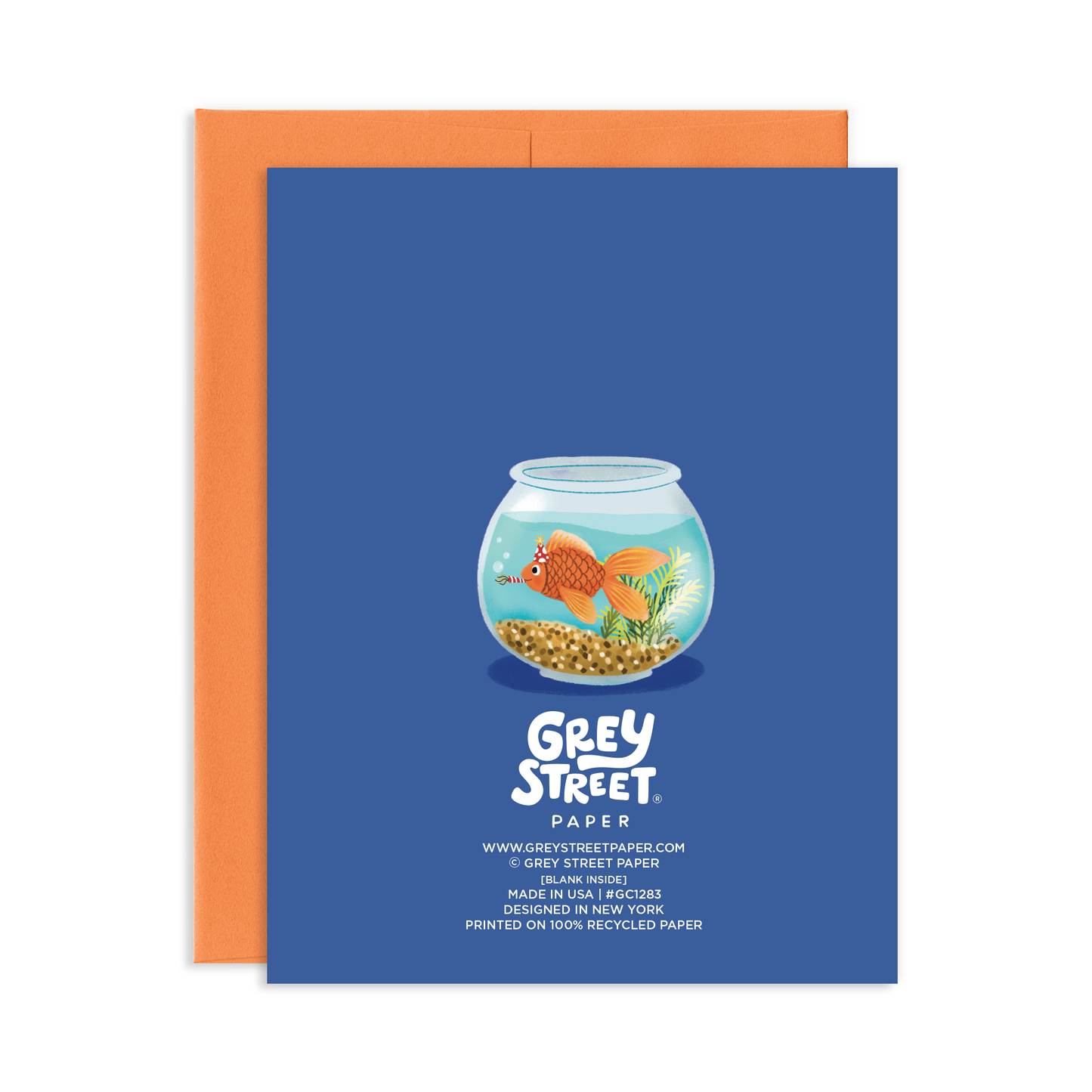 Goldfish Birthday Greeting Card