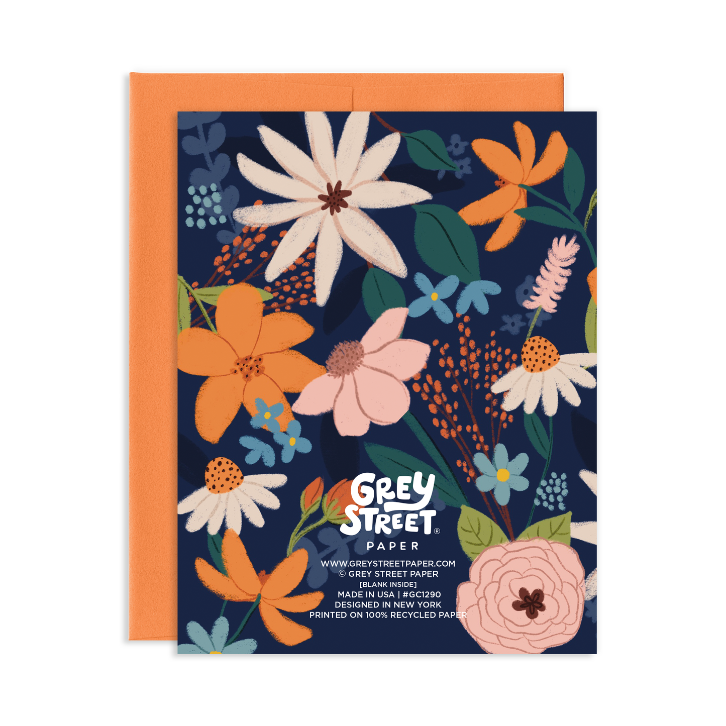 Late Thank You Greeting Card