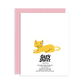 Pawsome Cat Mom Mother's Day Greeting Card