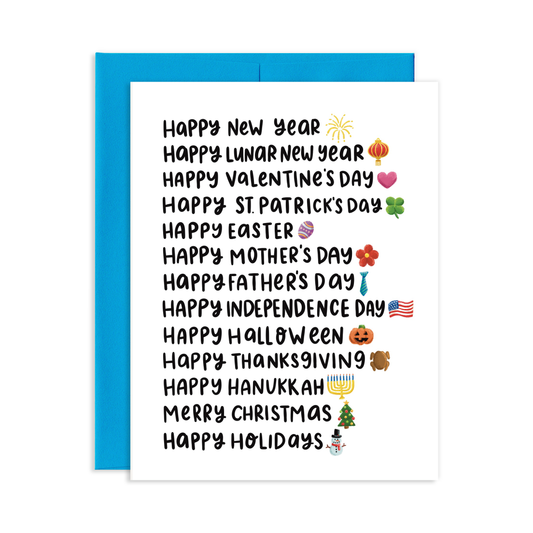 Happy Everything Greeting Card