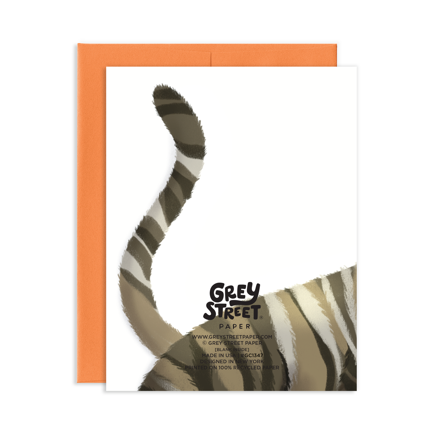 Cat Hello Birthday Greeting Card