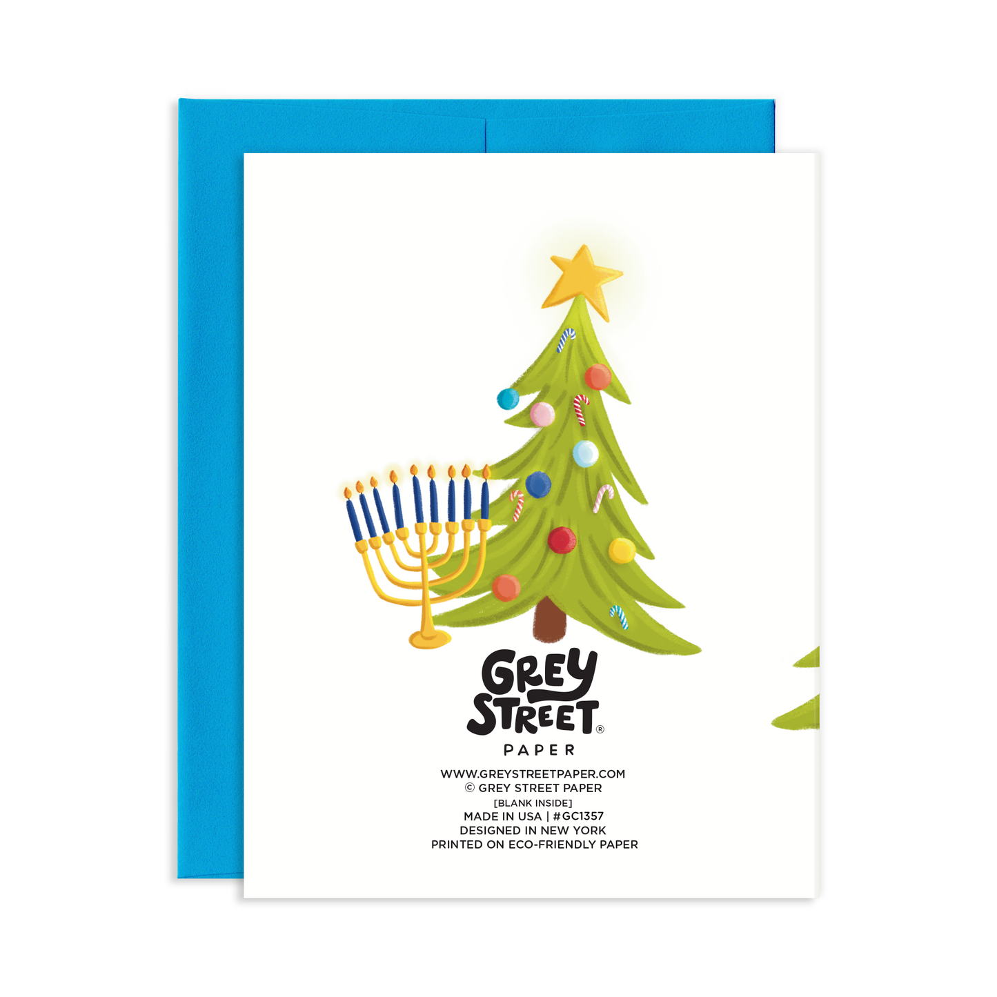 Double Presents Christmukkah Greeting Card