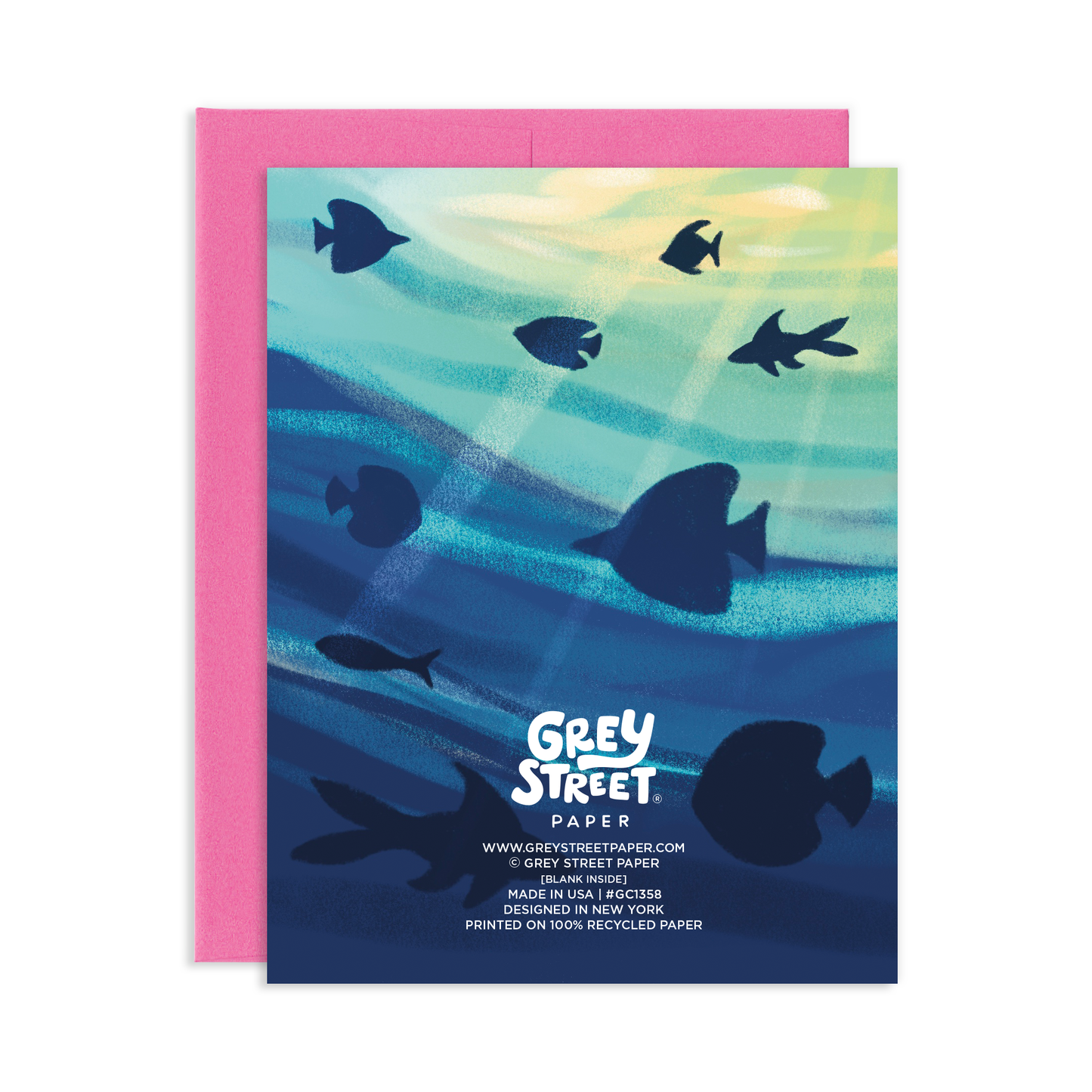 Fish In The Sea Love Greeting Card