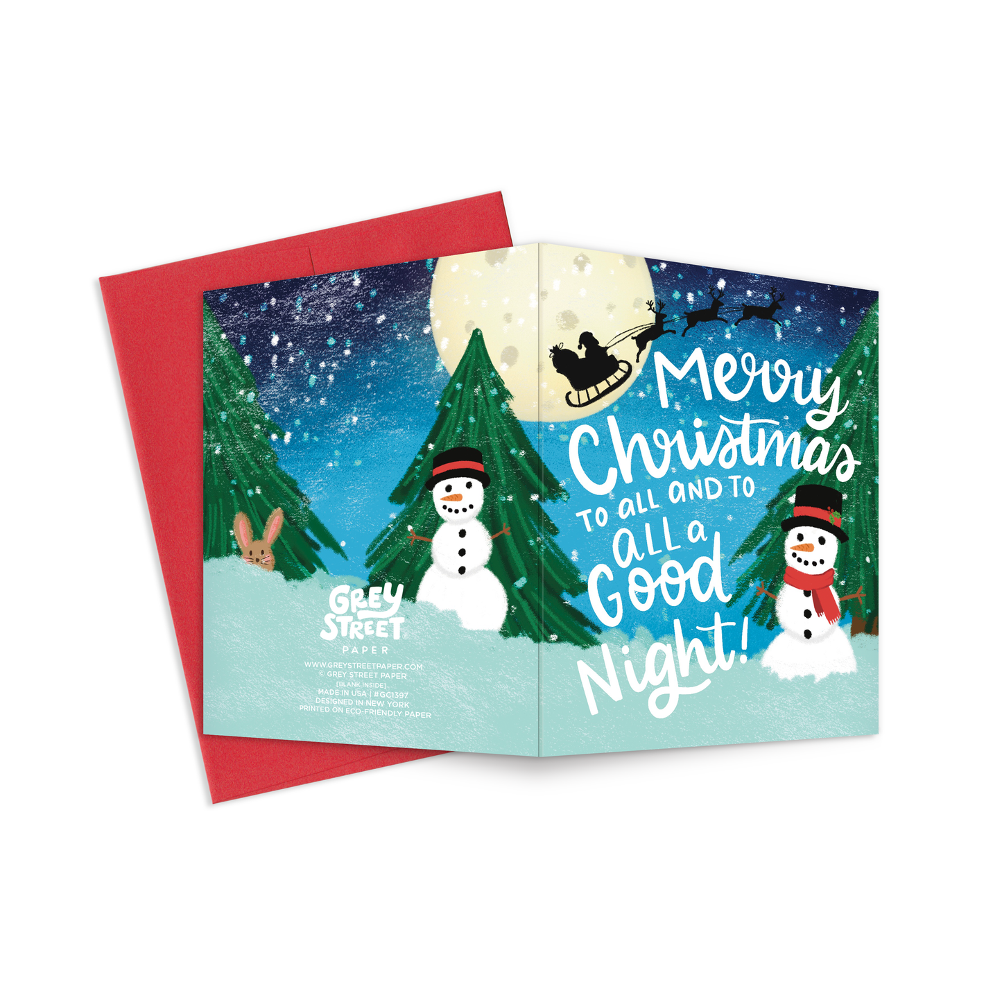 Merry Christmas To All Christmas Greeting Card