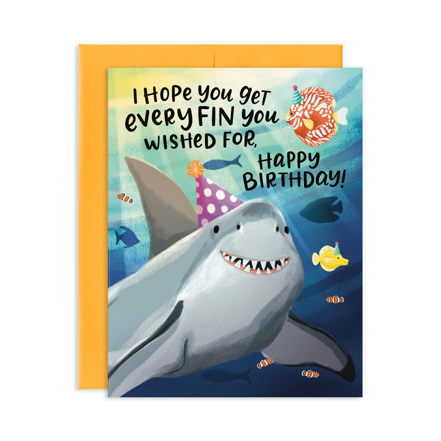 Everything You Wished For Shark Birthday Greeting Card