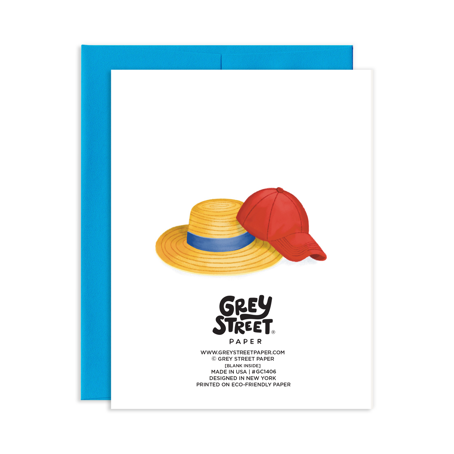 Many Hats Dad Father's Day Greeting Card