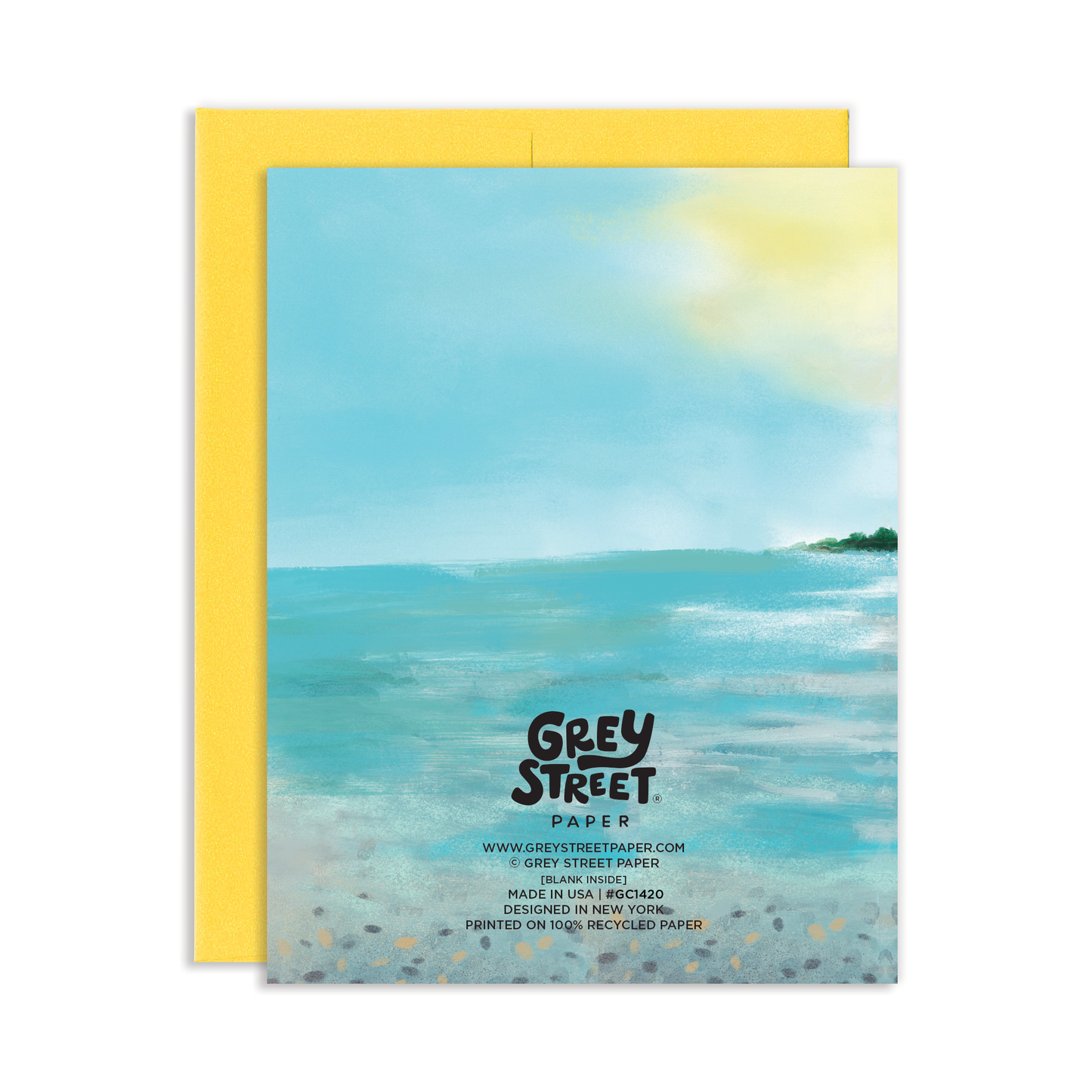 Cloudy Days Sympathy Greeting Card