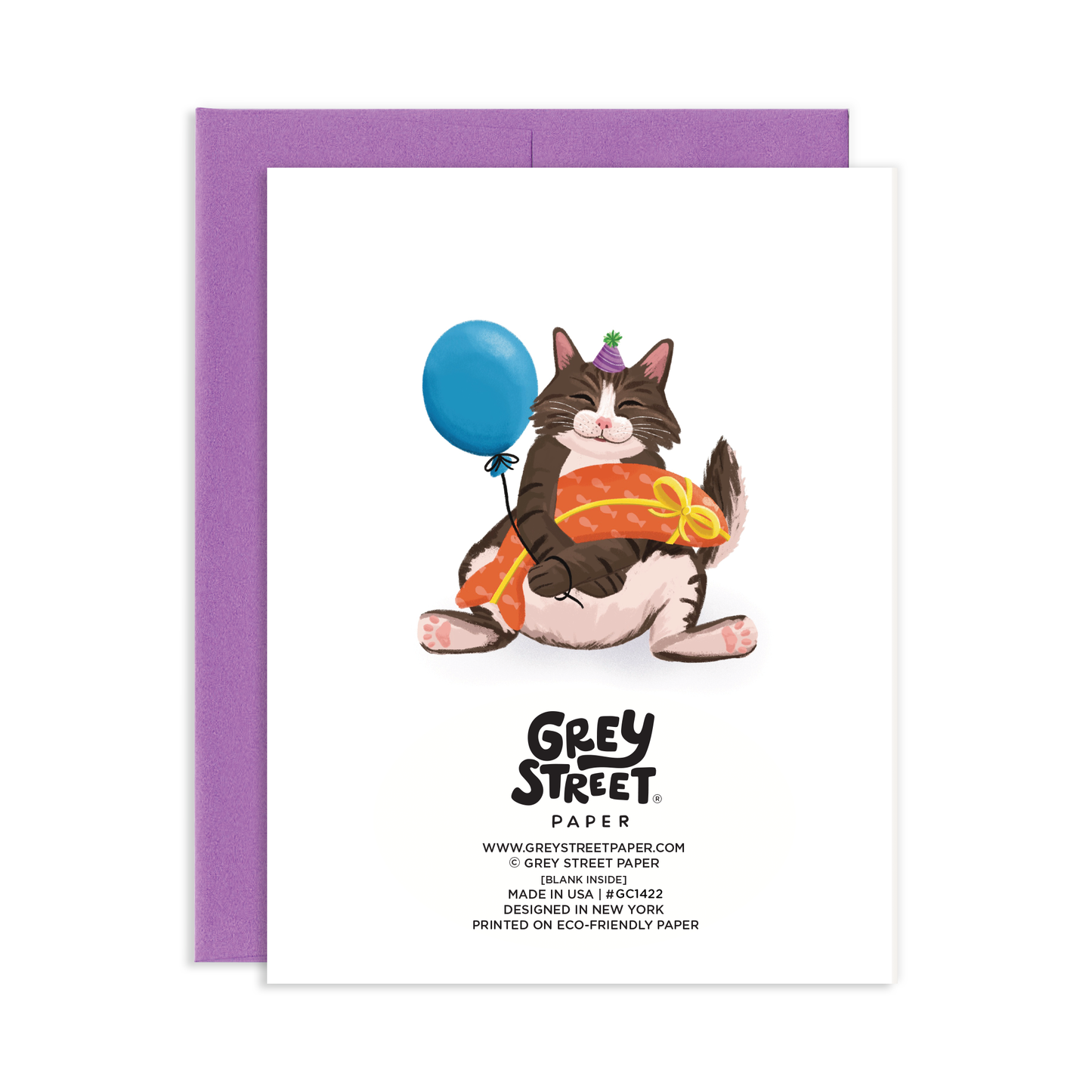 Have The Best Purrrthday Cat Birthday Greeting Card