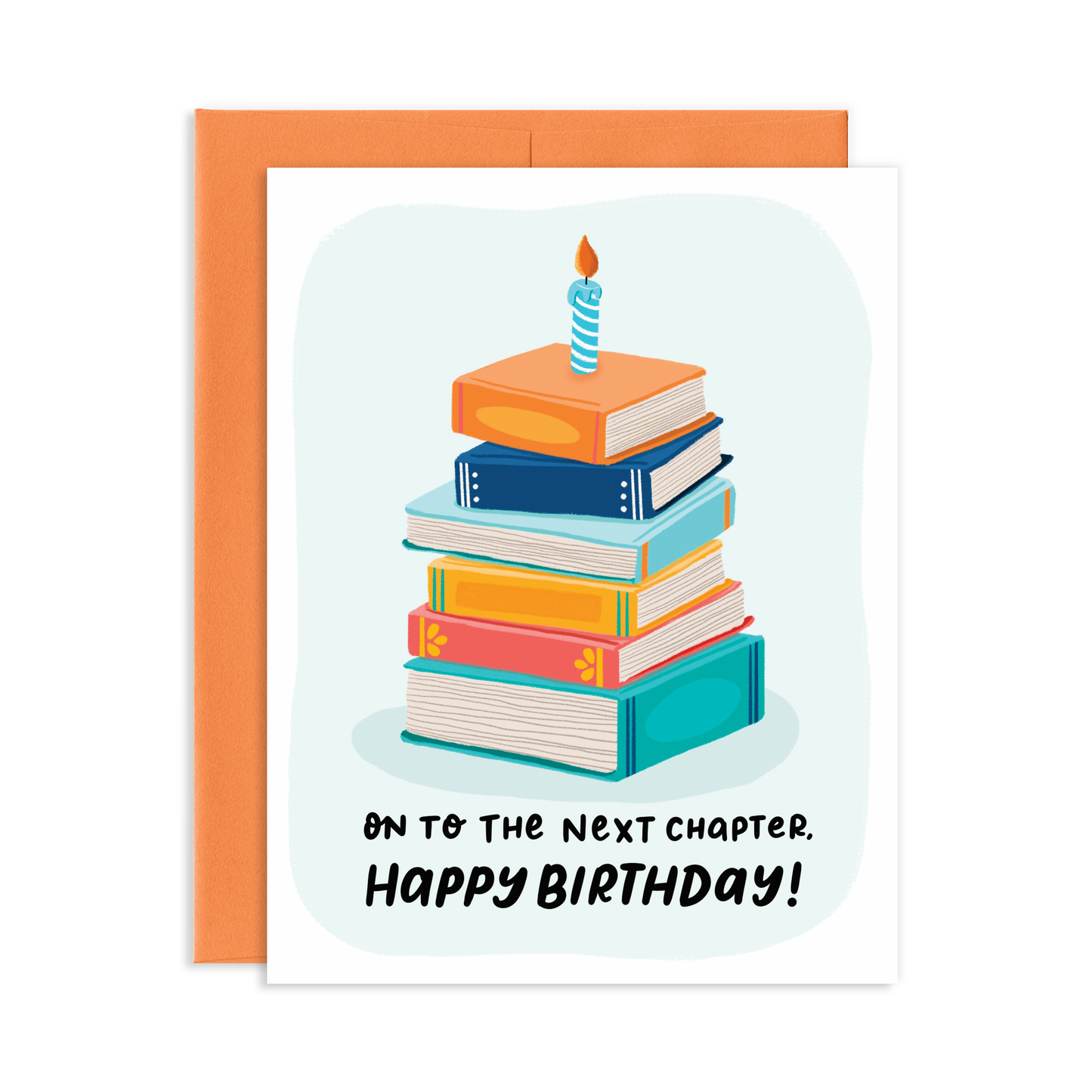 Birthday Chapter Books Greeting Card
