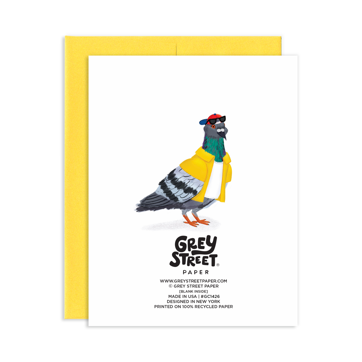 Fly Guy Pigeon Dad Greeting Card