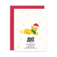 Cat Holiday Ornament Card Sticker Bundle