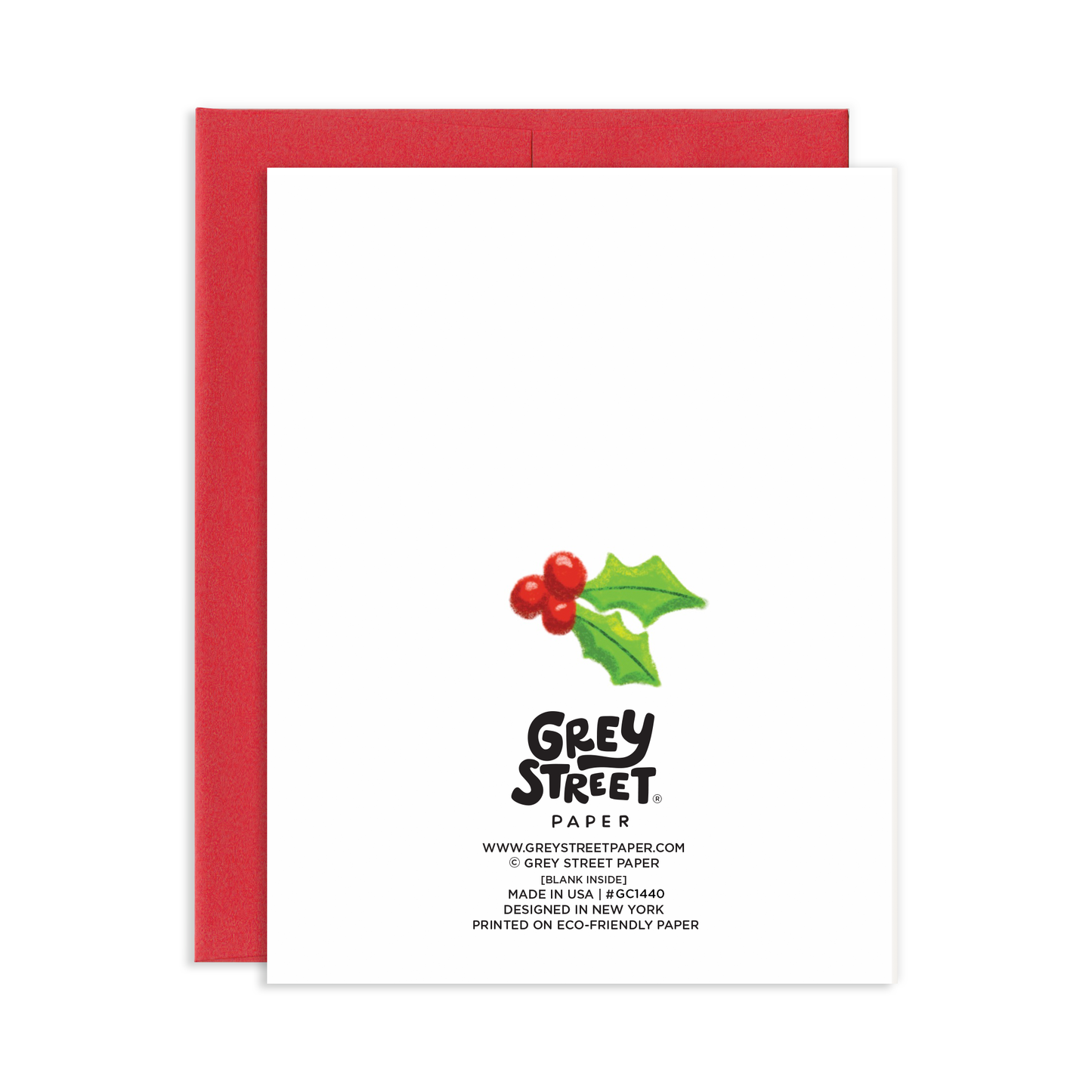 Kick Ass Christmas Donkey Greeting Card