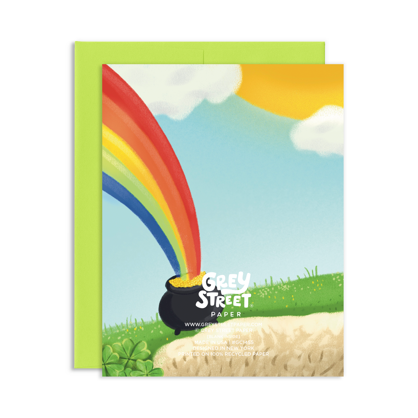 Ewe Sheep St Patricks Day Greeting Card