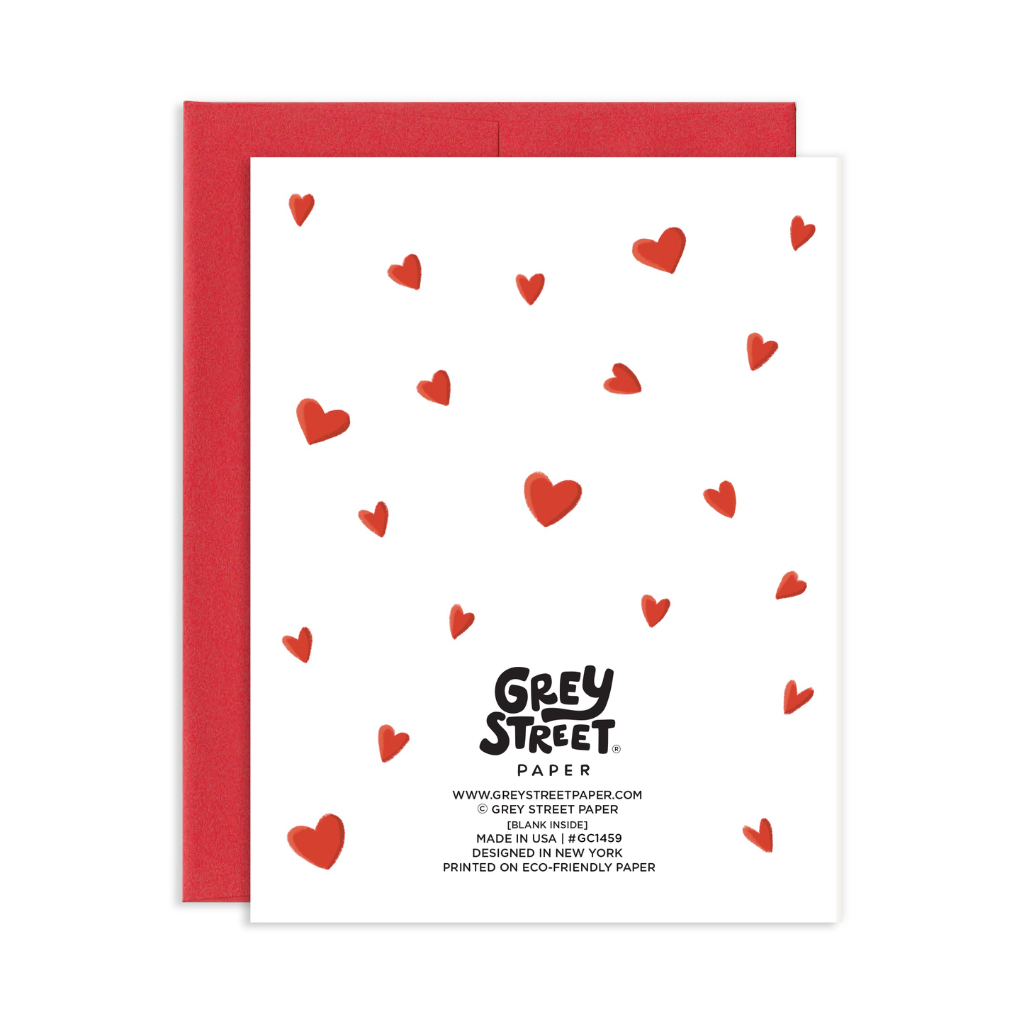 Hissing Booth Cat Love Greeting Card