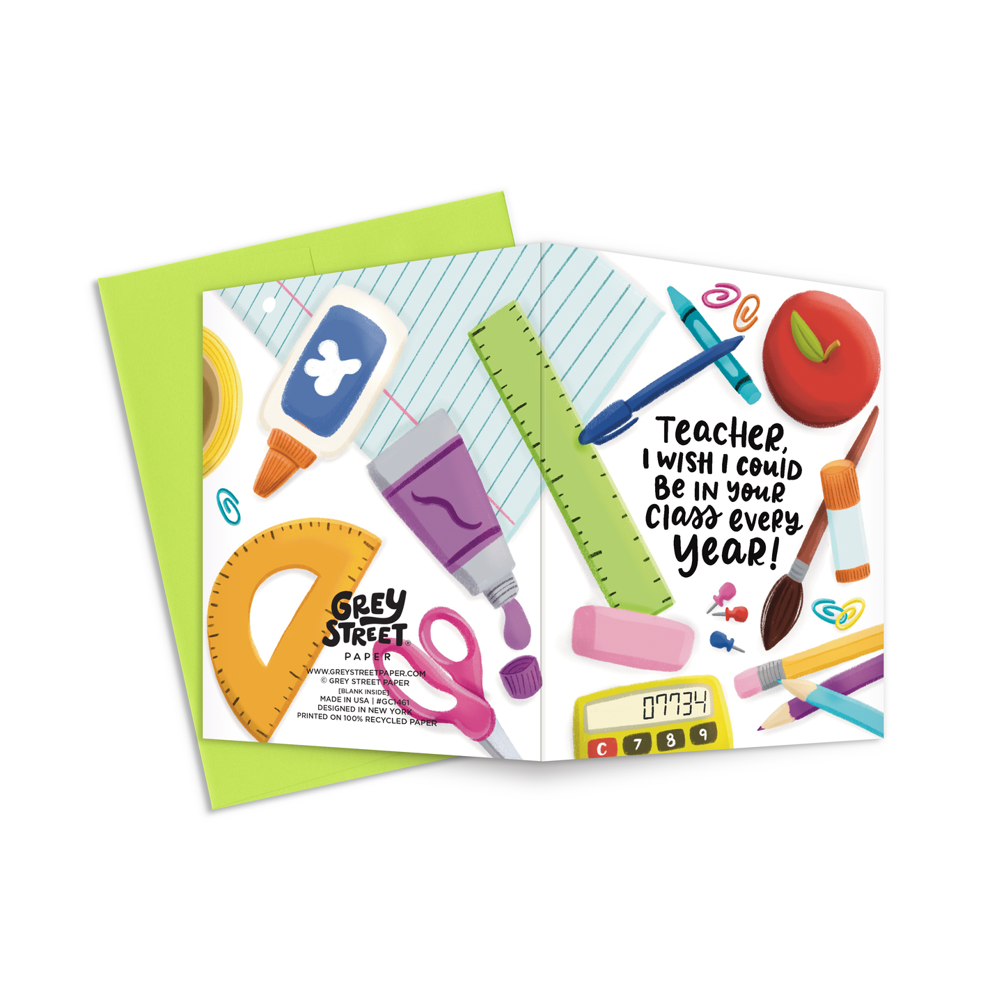 In Your Class Teacher Appreciation Greeting Card