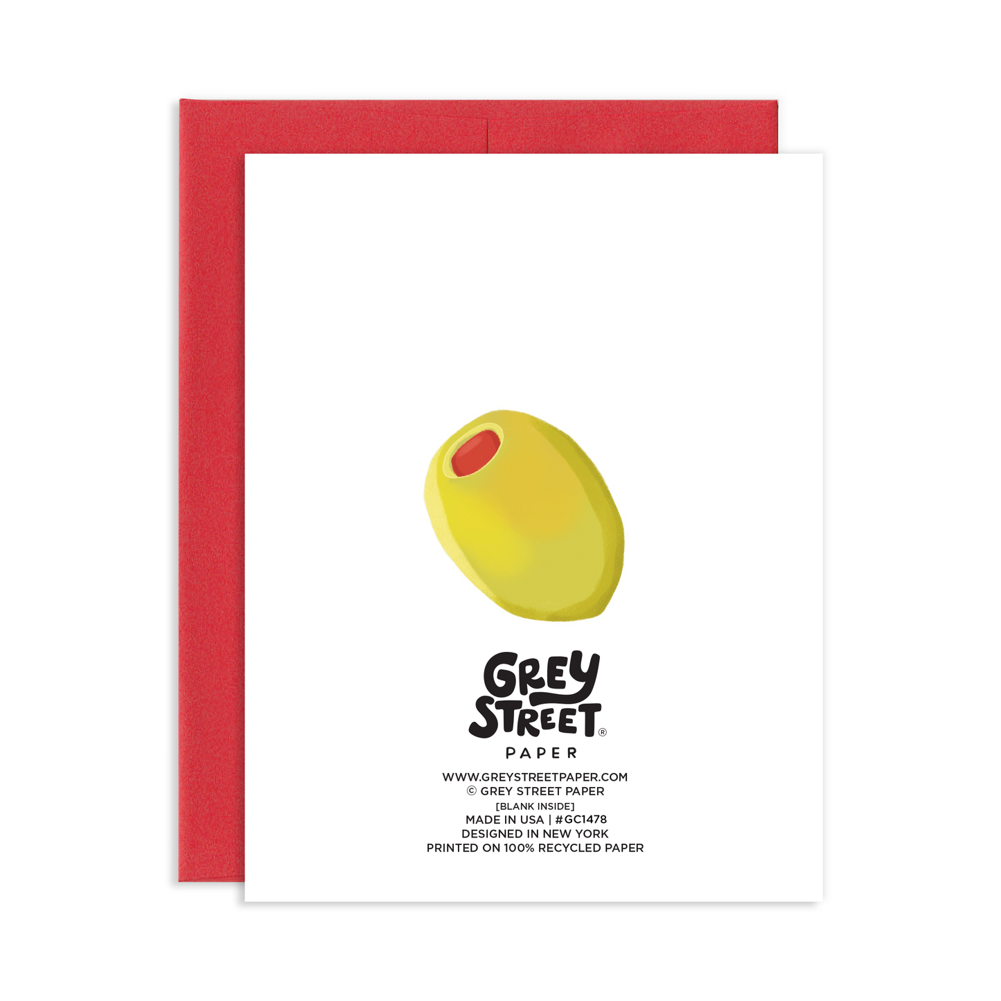 Olive You Love Greeting Card