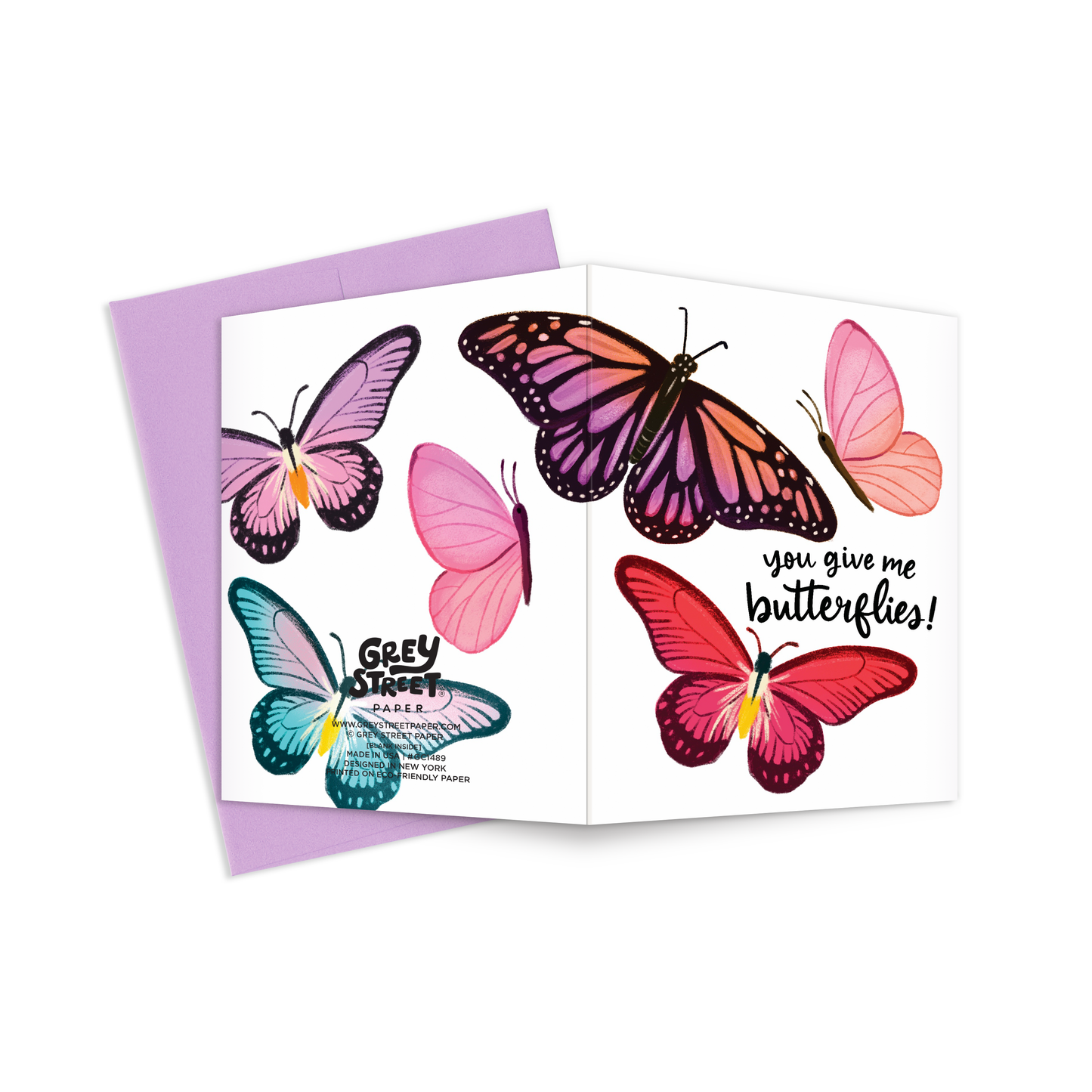 Butterflies Love Greeting Card