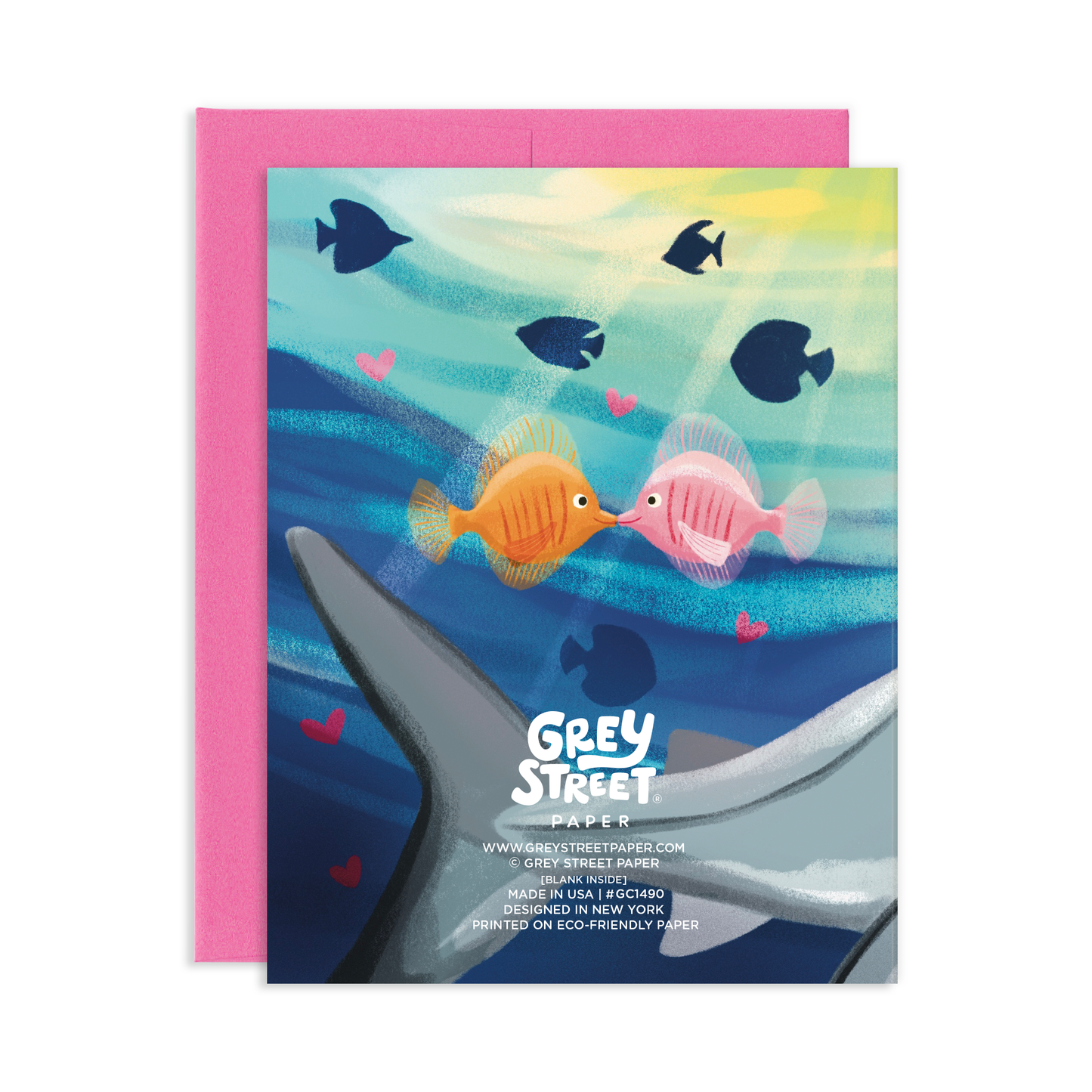 Everyfin Shark Love Greeting Card